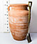 Primrose Terracotta Athenian Amphora Vase Shape Decorative Garden Planter 100cm