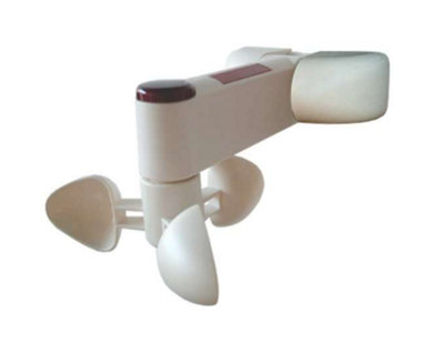Primrose White Outdoor Wind Sun Rain Sensor Control Kit for Electric Garden Patio Awnings