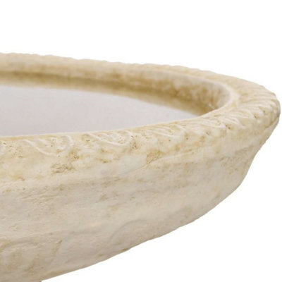 Primrose Wilson Stone Bird Bath Water Drinking Bowl D38cm - 3