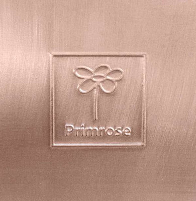 Primrose Zinc Galvanised Kick-Bottom Trough Planter in Copper 80cm - 3