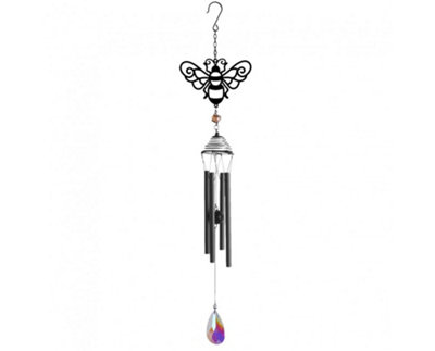 Primus Silhouette Honeybee Wind Chime - Black