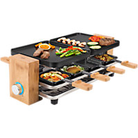Princess 162910 Pure 8 Table Top Raclette Grill, 8 Persons