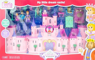 Princess Castle Palace Accessories Lights Up Music Toy Fun Girls Xmas Gift New Price Comparisons | Compare The Build