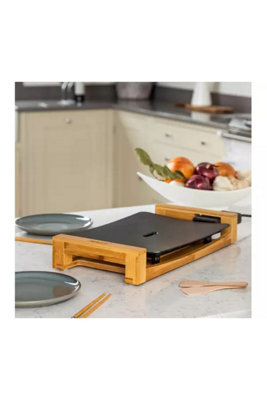 Princess Table Grill Bamboo 50 x 25 cm 2500W