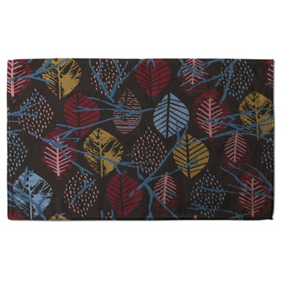 Prints Of Autumn Leaves (Bath Towel) / Default Title