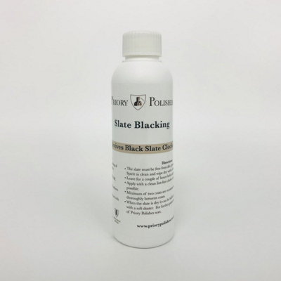 Priory Polishes Slate Blacking, Black Slate Restorer 150ml