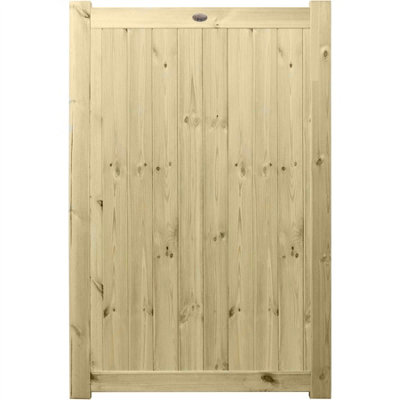 Prmier URBAN Tongue & Groove Garden Gate Padestrian Pathway Height: 6ft x Width: 4ft Full Without Trellis