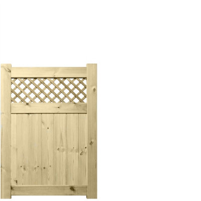 Prmier URBAN Tongue & Groove Garden Gate Pedestrian Pathway Height: 4ft ...