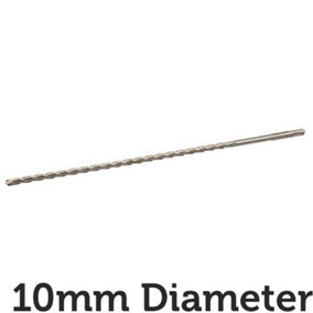 PRO 10mm x 460mm SDS Plus Masonry Drill Bit Tungsten Carbide Cutting Head Tip