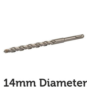 PRO 14mm x 210mm SDS Plus Masonry Drill Bit Tungsten Carbide Cutting Head Tip