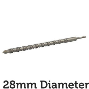 PRO 28mm x 460mm SDS Plus Masonry Drill Bit Tungsten Carbide Cutting Head Tip