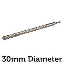 PRO 30mm x 460mm SDS Plus Masonry Drill Bit Tungsten Carbide Cutting Head Tip