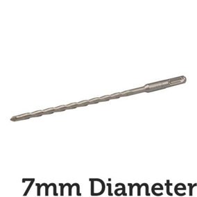 PRO 7mm x 210mm SDS Plus Masonry Drill Bit Tungsten Carbide Cutting Head Tip