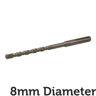 Pro 8mm X 160mm Sds Plus Masonry Drill Bit Tungsten Carbide Cutting