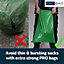 PRO Bag Garden Sack - PREMIUM GRADE - Extra Strong Green Garden Sack - Rolls of Heavy Duty Tear Resistant Garden Refuse Sacks