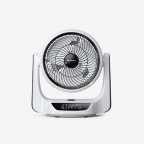Pro Breeze 10" DC Air Circulator Fan with Automatic Oscillation and Remote Control