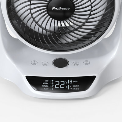 Pro Breeze OmniAir Climatizzatore Portatile Evaporativo A Torre 7 L – 105 Cm, 3 Velocità, Telecomando, Oscillazione Automatica, Timer, Modalità Sleep, Naturale E Umidificazione - 4