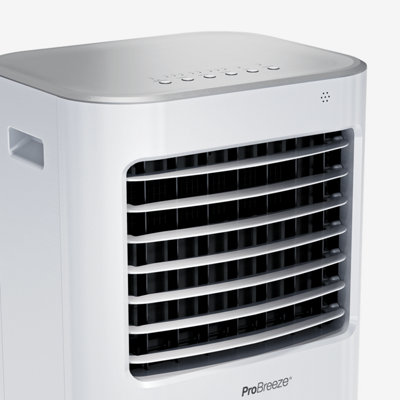 Pro Breeze 10L Portable Air Cooler with 4 Operational Modes, 3 Fan Speeds, LED Display & Remote Control