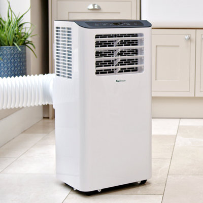 Pro Breeze 12,000 BTU 4-in-1 Portable Air Conditioner - Smart App and Voice Control Compatible with Dual Window Kit