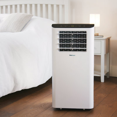Pro Breeze 12,000 BTU 4-in-1 Portable Air Conditioner - Smart App and Voice Control Compatible with Dual Window Kit