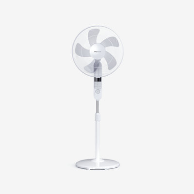 Pro Breeze 16" Pedestal Fan with 4 Fan Modes and Remote Control
