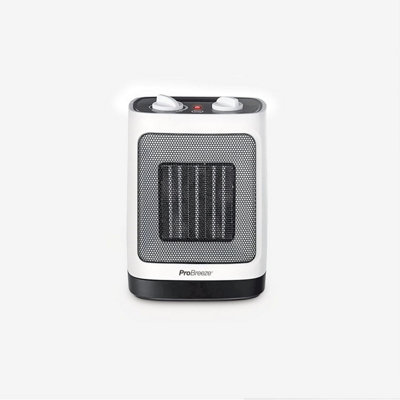 Pro Breeze 2000W Mini Ceramic Fan Heater with Automatic Oscillation