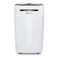 Pro Breeze 20L Dehumidifier with Laundry Mode - High Extraction with 5.5L Water Tank  & Automatic Humidity Sensor