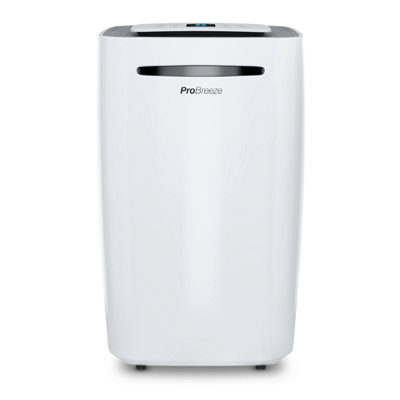 Pro Breeze 20L Dehumidifier with Laundry Mode - High Extraction with 5.5L Water Tank  & Automatic Humidity Sensor