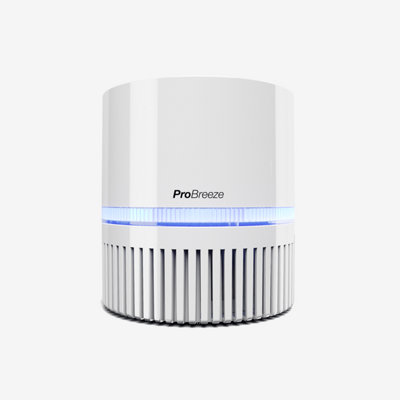 Pro Breeze 3-in-1 Mini Air Purifier with True HEPA Filter & Negative Ioniser