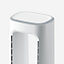 Pro Breeze 41" 2-in-1 Bladeless Tower Fan and Air Purifier - Quiet Airflow, 5 Operating Modes & 75 Degree Oscillation - White