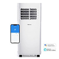 Pro Breeze 5000 BTU Smart Portable Air Conditioner With Dehumidifying & Fan Function - Smart App Compatible, Window Kit Included