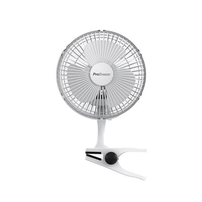 Pro Breeze 6" Mini Clip Fan - Ultra Quiet & High Power Price Comparisons | Compare The Build