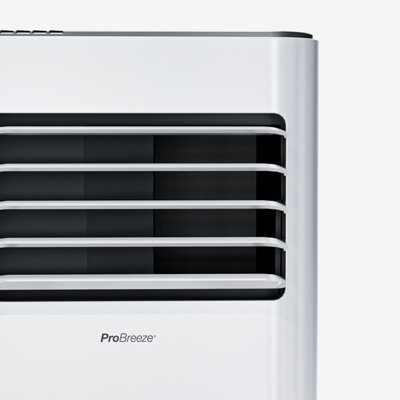 Pro Breeze 7000 BTU Portable Air Conditioner with Dehumidifying Function- 3-in-1 modes with Dual Window Kit