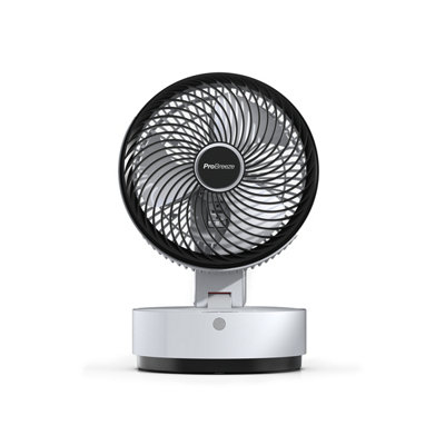  Pro Breeze Personal Table Fan with Remote Control, 8” Desk Fan,  Powerful Turbo Whisper Quiet Fan Motor, 24 Speeds, 4 Modes & 12 Hour Timer,  Table Fan for Bedroom, Tabletop Fan