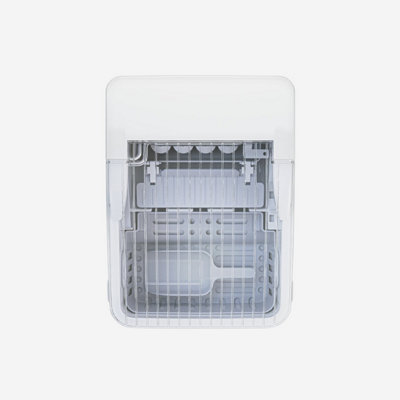 Pro Breeze Countertop Ice Cube Maker - 2L Self-Cleaning Machine With 15kg Daily Output - White