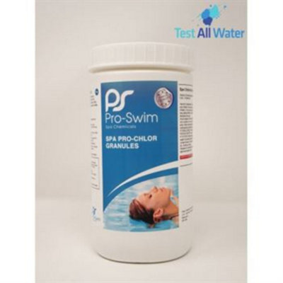 Pro Chlor Chlorine Granules1kg Hottub Chlorine, Swimming Pool Chlorine ...