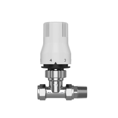 Pro Classic Straight Thermostatic Radiator Valve 15mm - Precision ...