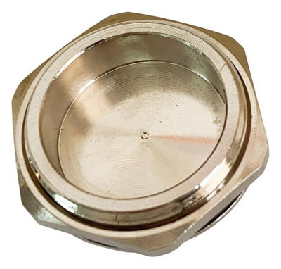 PRO ELEC Brass Cable Gland Blanking Plug, M12, IP68 DIY at B&Q