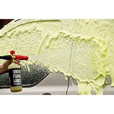 Pro-Kleen 15L Banana Milkshake YELLOW Snow Foam with Wax Super Thick & Non-Caustic Foam - 7