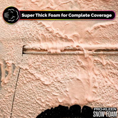 Pro-Kleen 15L Mango Smoothie pH Neutral Snow Foam with Wax Super Thick & Non-Caustic Foam - 4