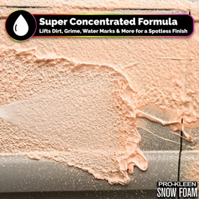 Pro-Kleen 15L Mango Smoothie pH Neutral Snow Foam with Wax Super Thick & Non-Caustic Foam - 5