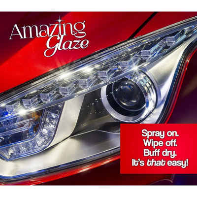 Pro-Kleen Amazing Glaze Waterless Wash & Wax with Carnauba 1L x3 - 8