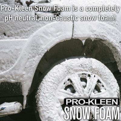 Pro-Kleen Apple Snow Foam Shampoo with Karcher K Series Snow Foam Lance Car Vehicle Pressure Washer Gun Soap Dispenser