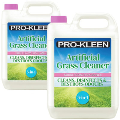 Pro-Kleen Artificial Grass Cleaner and Disinfectant 2 x 5L Super ...
