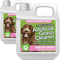 Pro-Kleen Artificial Grass Cleaner for Dogs and Pet Friendly Cruelty Free Disinfectant with Deodoriser 4 in 1-10:1 2L