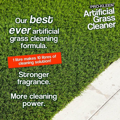 Pro-Kleen Artificial Grass Cleaner for Dogs and Pet Friendly Cruelty Free Disinfectant with Deodoriser 4 in 1-10:1
