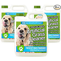 Pro-Kleen Artificial Grass Cleaner for Dogs and Pet Friendly Cruelty Free Disinfectant with Deodoriser 4 in 1 Fresh Cut Grass 3L