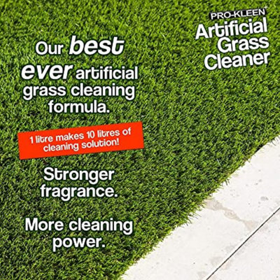 Pro-Kleen Artificial Grass Cleaner for Dogs and Pet Friendly Cruelty Free Disinfectant with Deodoriser 4 in 1 Fresh Cut Grass 4L - 5