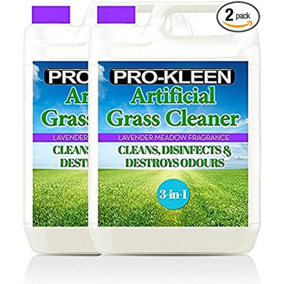 Pro-Kleen Artificial Grass Cleaner Lavender Fragrance, Cleans, Disinfects, Deodorises 10 Litre