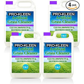 Pro-Kleen Artificial Grass Cleaner Lavender Fragrance, Cleans, Disinfects, Deodorises 20 Litre